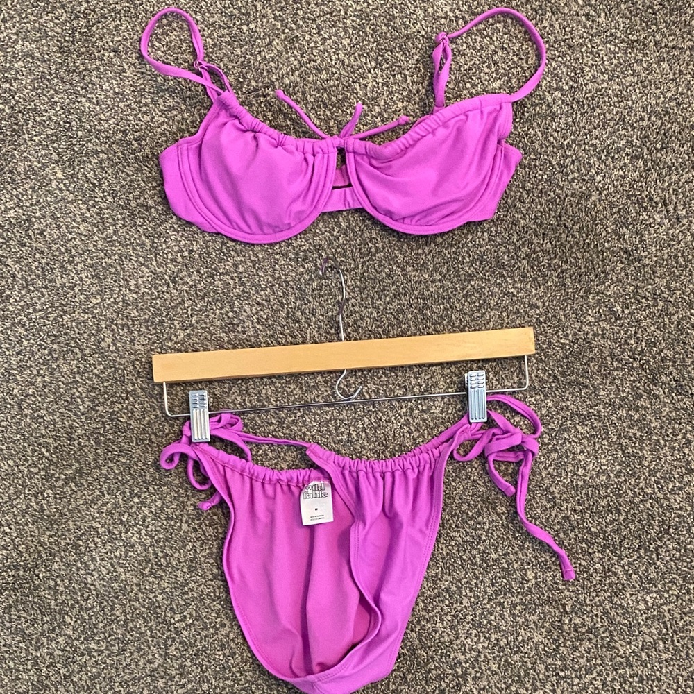 Vibrant Pink Wild Fable Bikini Set size Med